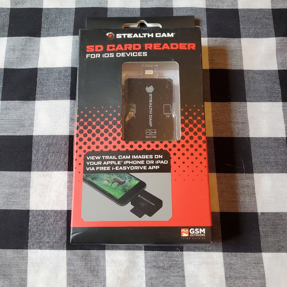 Stealth Cam STC-SDCRIOS Stealth Cam iOS Memory Card Reader